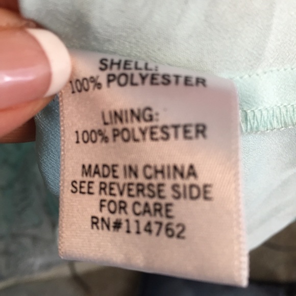 Lace & Mesh Sheer Lined Mint Floral Dress, 4XL - Picture 7 of 7